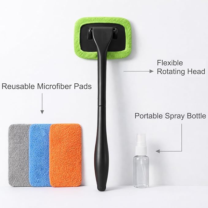 Car Windshield Cleaner Tool, Inside Windshield Cleaning Tool | - Image 8