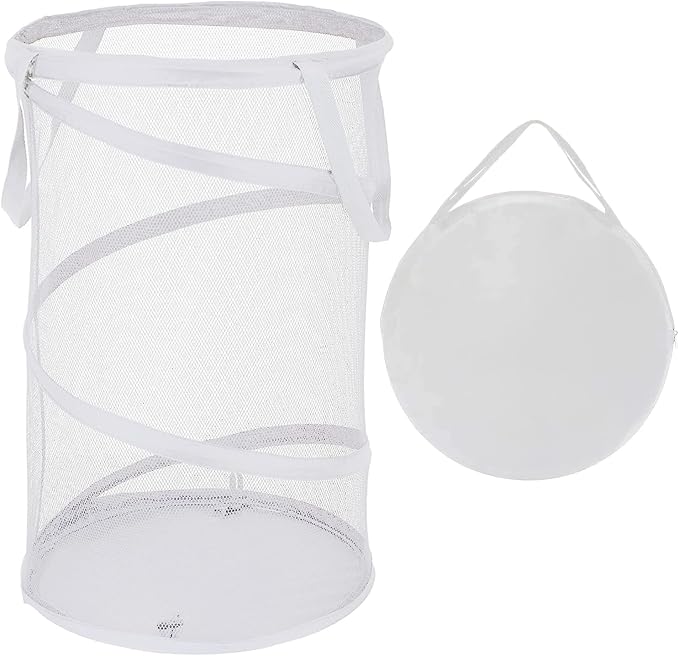 BATTOO Collapsible Laundry Basket Foldable Mesh Pop Up Hamper by BATTOO