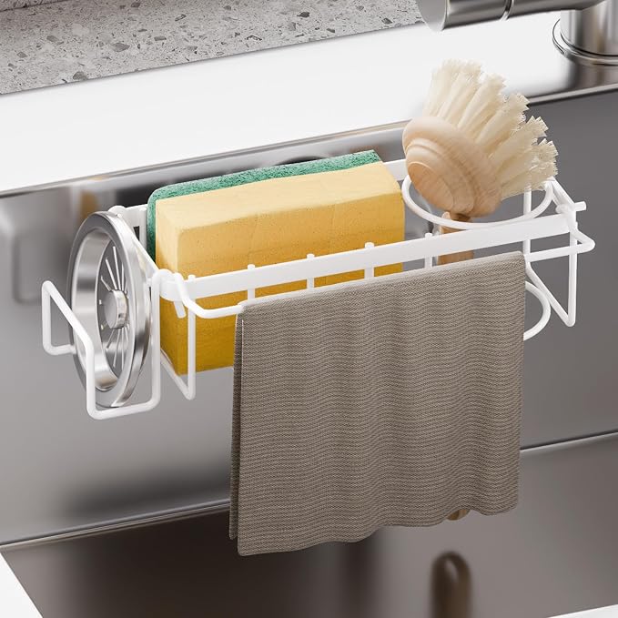 TAILI 4-in-1 Sponge Holder for Kitchen Sink by TAILI