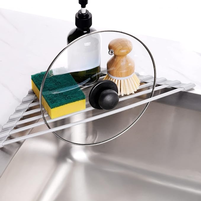 Tomorotec Triangle Roll Up Dish Drying Rack - Image 4