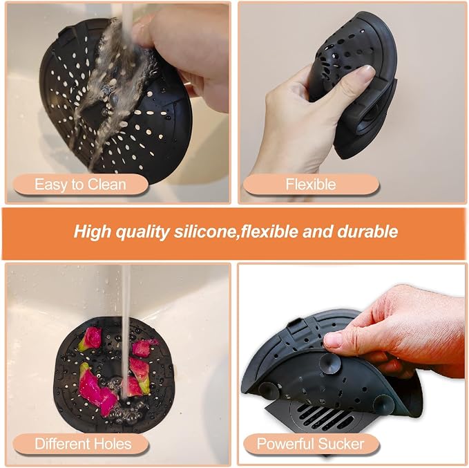 Bovinde Hair Drain Catcher, Square Cover - Image 4