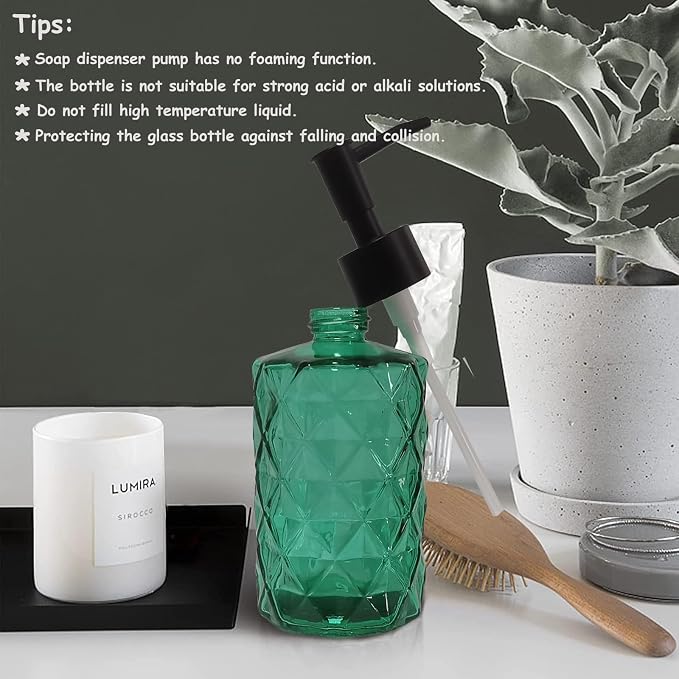 YYTSGG Green Bathroom Soap Dispenser Set - Image 6