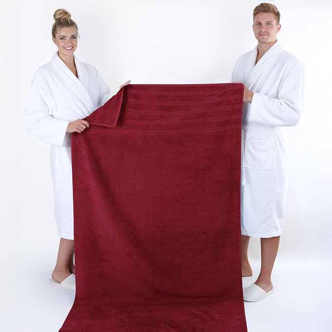 American Soft Linen 100% Cotton Luxury Turkish Towels, 35x70 XL Bath Sheet | - Image 5
