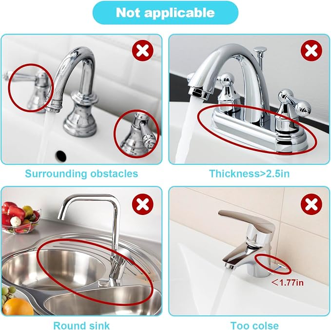 Folding sink splash guard behind faucet-faucet mat - Image 2