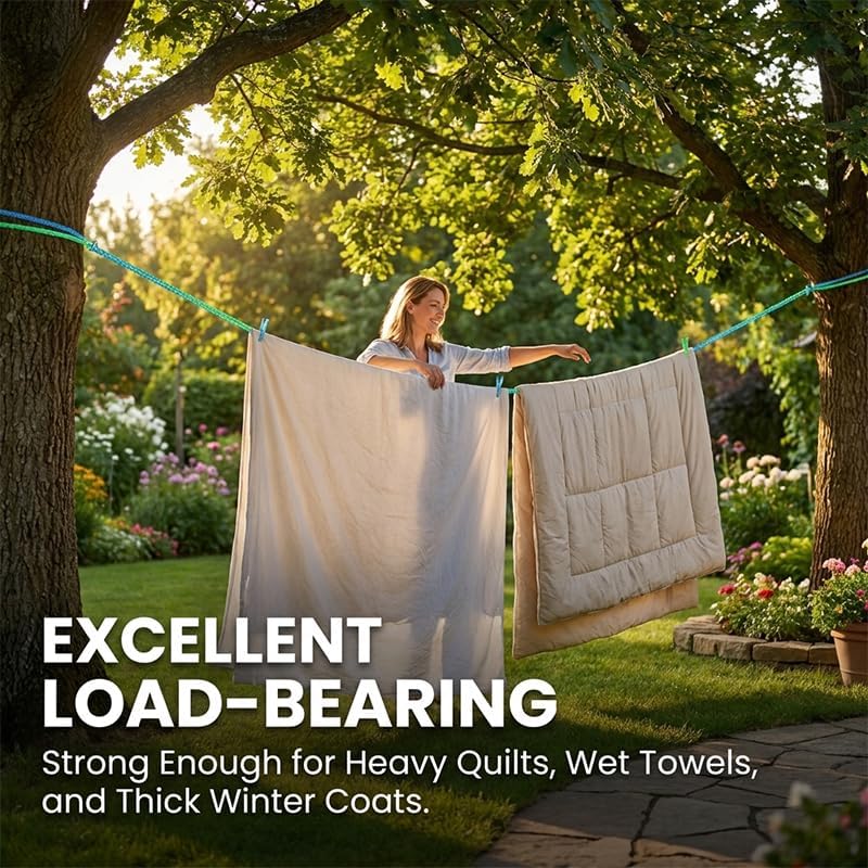 2026 Upgrade 3 PCS Windproof Clothesline - Image 7