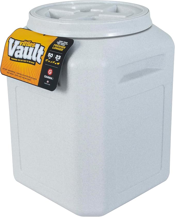 Vittles Vault Airtight Pet Food Storage Container + Scoop, Fits Up to 50lbs | - Image 3