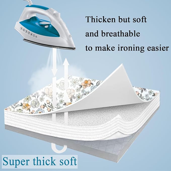 Small Ironing Board Cover Scorch Resistant, Table top Ironing Cover - Image 5