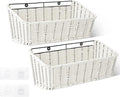GRANNY SAYS Wicker Hanging Basket, RV Storage and Organization, 2 Pack by GRANNYSAYS