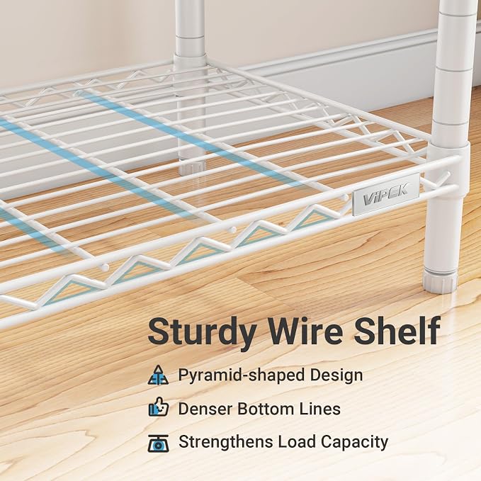 VIPEK V5 Heavy Duty Clothes Rack, Freestanding Modular Closet System, 4 x 23.6 - Image 7