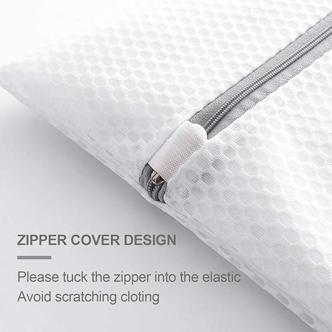 Mesh Laundry Bags for Delicates, Laundry Bags Mesh Wash Bags, 125gsm Lingerie - Image 3