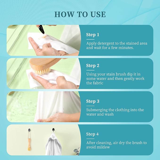 2PCS Laundry Stain Brush - Image 4