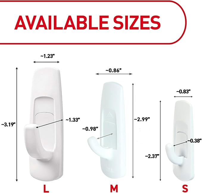 Command Large Utility Hooks, Organize Damage-Free - Image 2