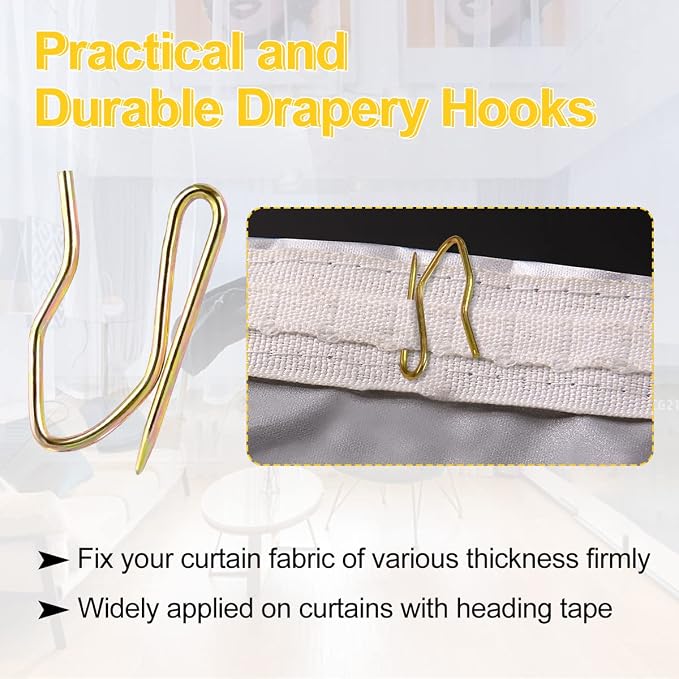 Metal Curtain Hooks - Image 6