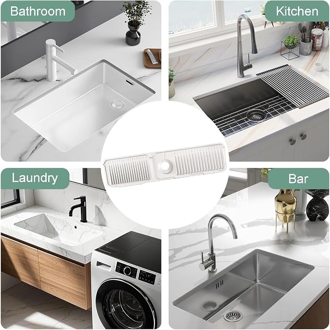24 Inch Upgraded Draining Mat Folding faucet Mat - Image 7
