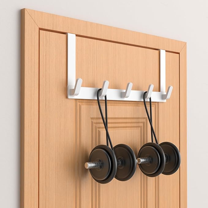 Over The Door Hooks Hanger, Heavy Duty Rack - Image 8