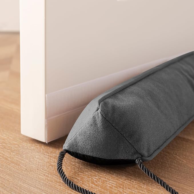 Sunolga Door Draft Stopper, Removable Washable Cover, Blocks Hot and Cold Air - Image 9