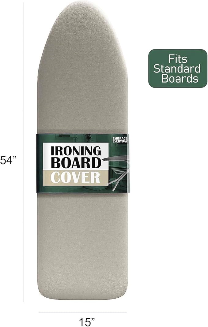 Hearth & Harbor Ironing Board Cover and Pad 15x54 Full Size, Thick Heavy Duty - Image 2