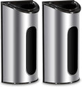 Utopia Kitchen Wall-Mounted Stainless Steel Grocery Bag Holder & Dispenser by UTOPIAKITCHEN