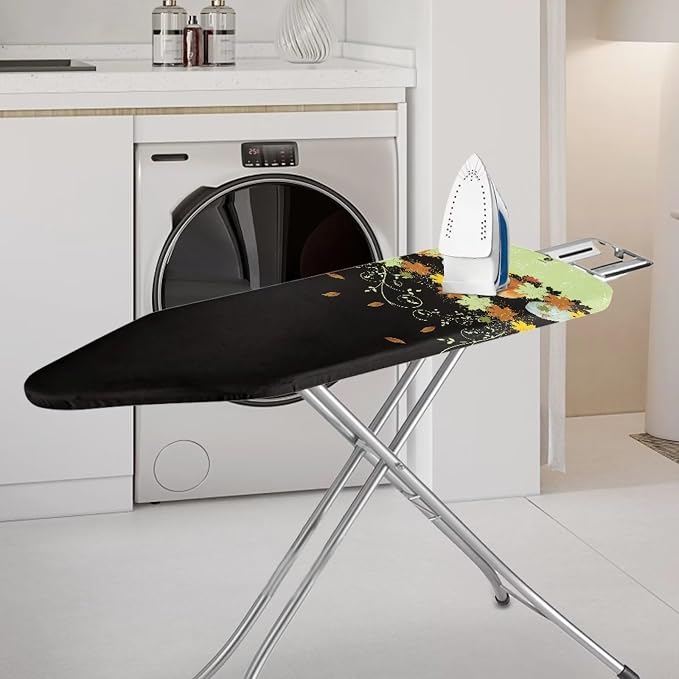 Ironing Board Cover and Pad Standard Size Heavy Duty Padded Pumpkin Maple Leaf - Image 2