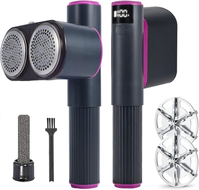 Fabric Shaver, 2-in-1 Rechargeable Lint Shaver by Unknown