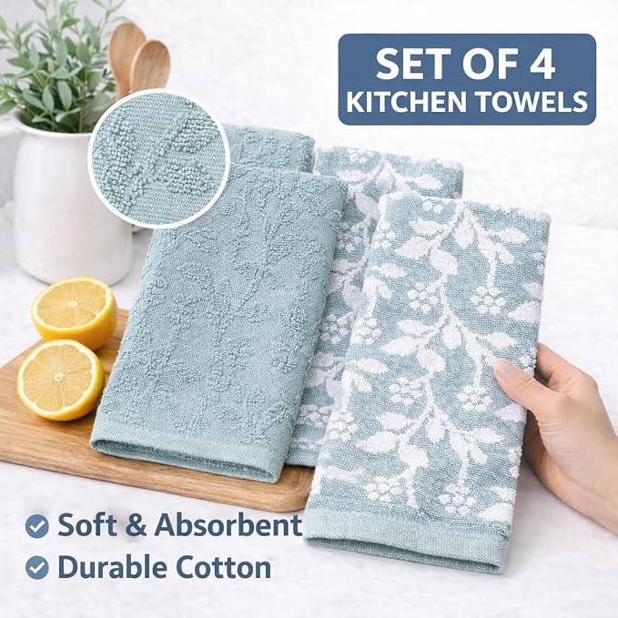 Kitchen Towels, 18 x 28 Kitchen Linens - Image 2