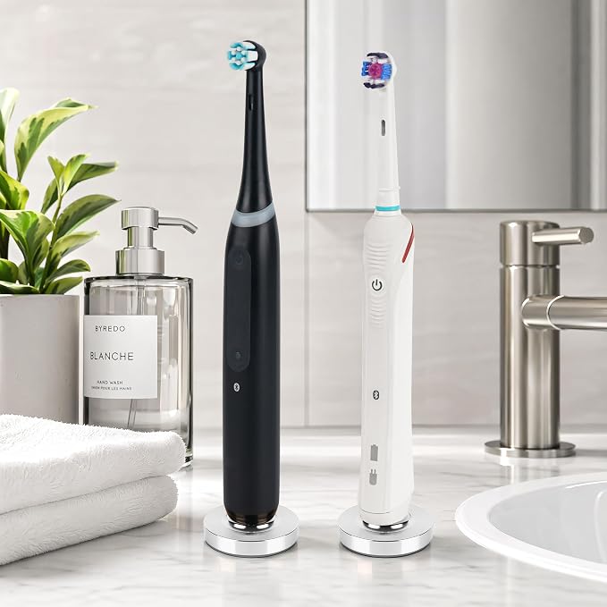 Silver Electric Toothbrush Holder - Image 5