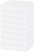 Homaxy 100% Cotton Waffle Weave Kitchen Dish Towels 8-Pack, Ultra Soft by Homaxy