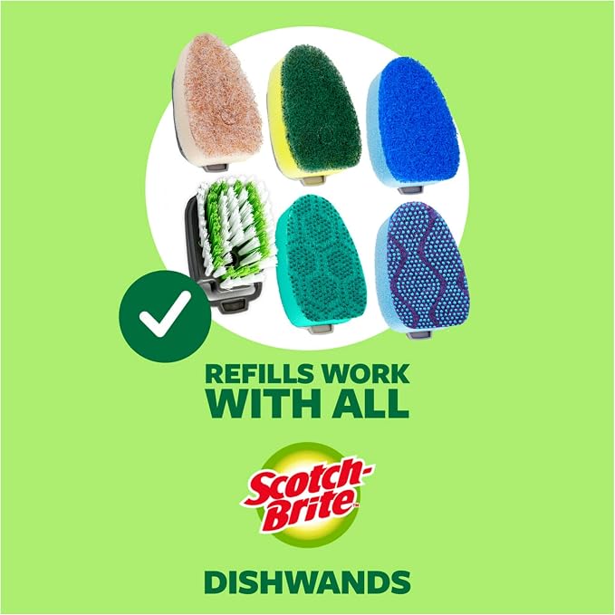 Scotch-Brite Non-Scratch Dishwand, Scrubber - Image 11