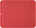 Silicone Dish Drying Mat, Non-Slip Easy Clean Sink Mat, Large Heat-resistant by MODENGKONGJIAN