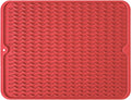 Silicone Dish Drying Mat, Non-Slip Easy Clean Sink Mat, Large Heat-resistant by MODENGKONGJIAN