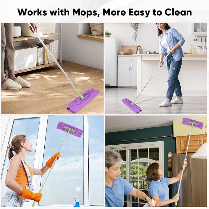 HOMEXCEL Glass Cleaning Cloths 6PK, Streak Free Towel - Image 6