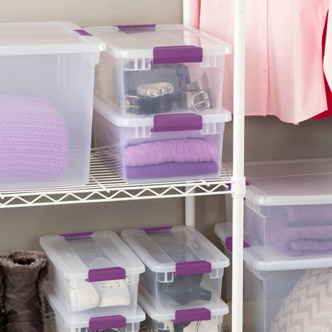 Sterilite ClearView Latch Boxes, Storage Bins - Image 8