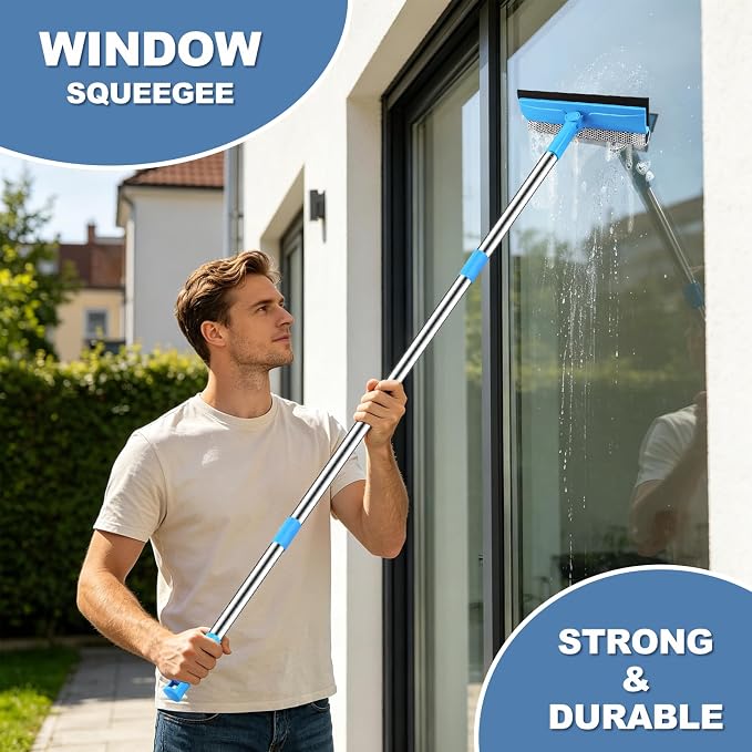 SetSail Window Squeegee 2 in 1 Window Cleaner Tool - Image 7