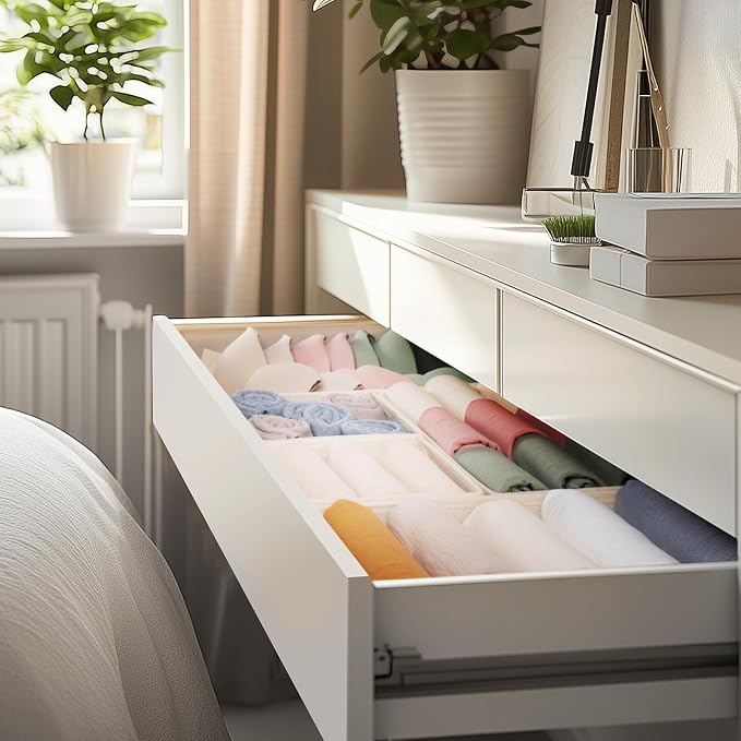 Drawer Organizer Clothes, 21 Pack Dresser Organizer - Image 8