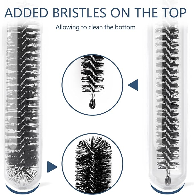 Ixiaoyoo 12 Pcs Straw Cleaner Brushes Set, 8.2 Inch Nylon Cleaning Brush | - Image 3