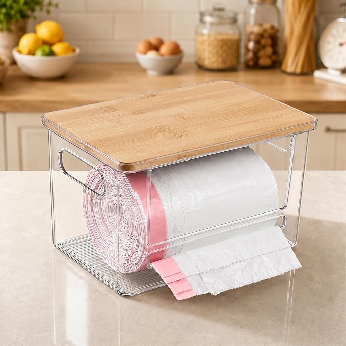 Trash Bag Dispenser Under Sink Organizer - Image 6