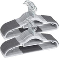 50 Pack Plastic Clothes Hangers, Space-Saving, Heavy Duty | ABS plastic by TIMMY