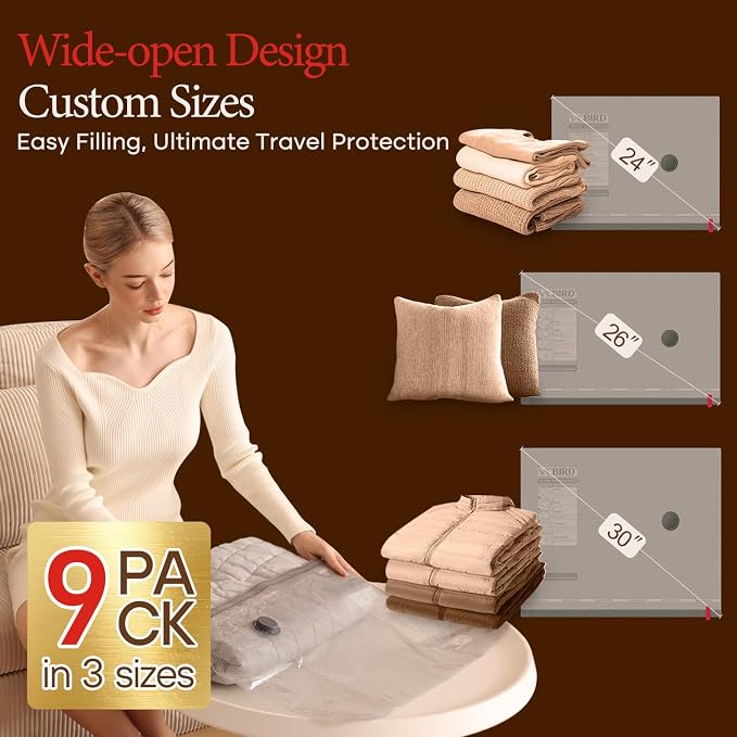 Vacbird Travel Vacuum Bags - Image 3