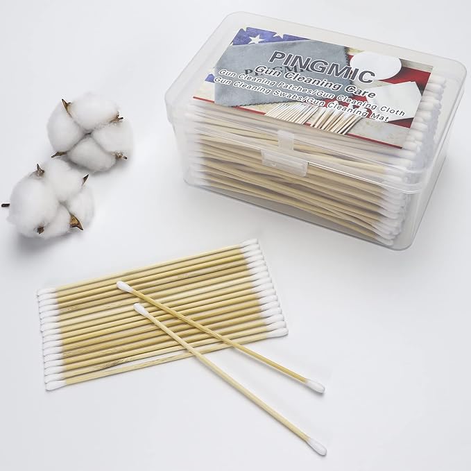 PINGMIC Gun Cleaning Swabs, Precision Cleaning, Pointed Tips - Image 8