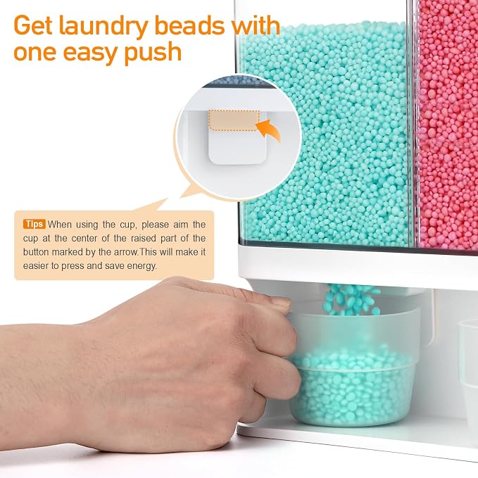 Conworld Laundry Detergent Dispenser, Scent Booster Beads Dispenser - Image 3