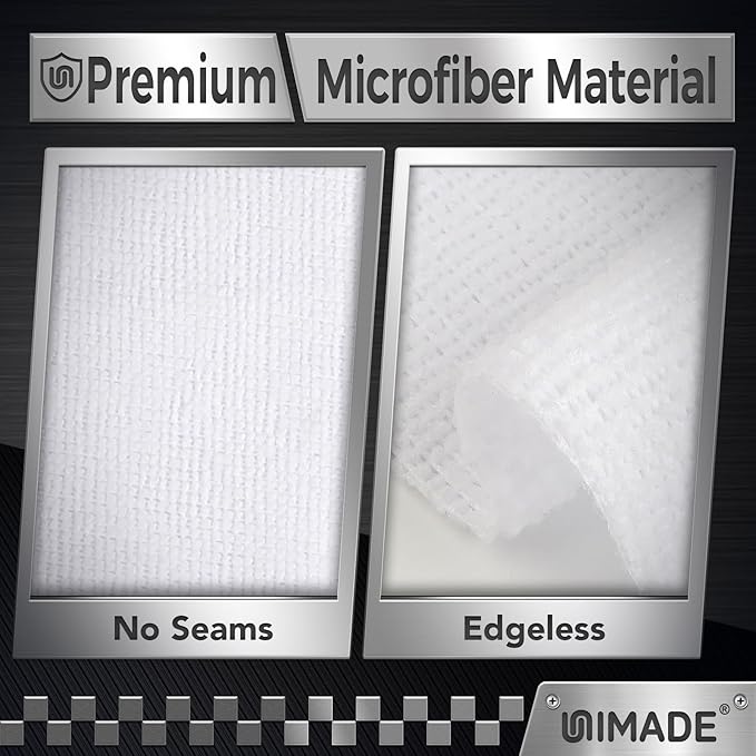 UNIMADE Shop Towels, 400 Pack Commercial Grade Work Rags Microfiber Towels - Image 3