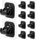 Codoule Self Adhesive No Drill Adjustable Curtain Rod Holder Hooks Brackets | by Codoule