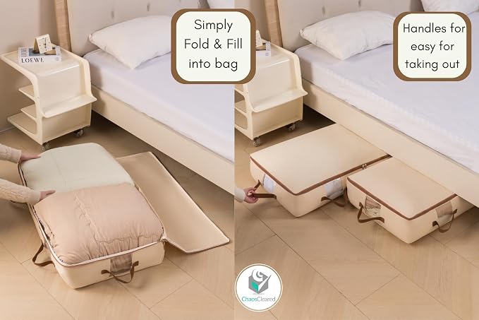 Canvas Storage Bags Designer Organizer - Image 3