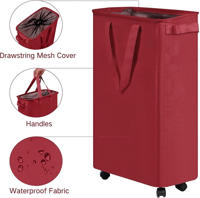 efluky Slim Laundry Hamper - Image 3