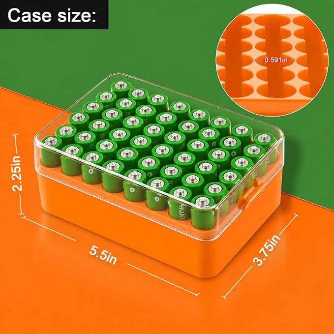 ALCYON Plastic Battery Storage Organizer - Image 5