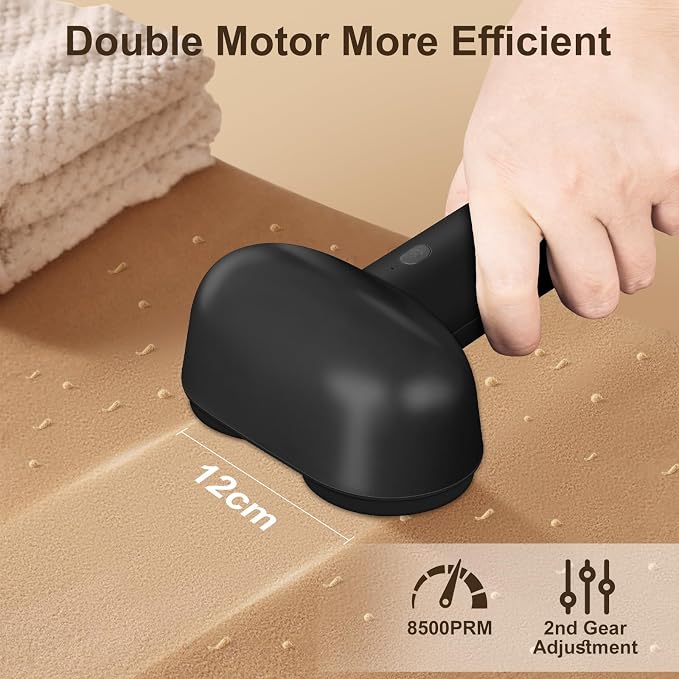 Fabric Shaver, Dual Motor Electric Lint Shaver - Image 4
