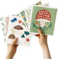 RECYCO Swedish Dishcloths for Kitchen | 6 Packs Forest Mushroom Washable Dish by RECYCOHOMECOLLECTION