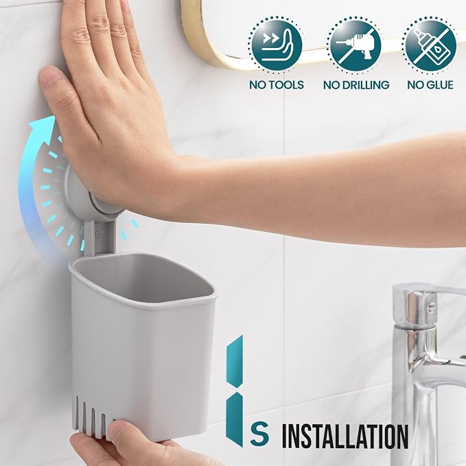TAILI Suction Cup Toothbrush Holders - Image 2