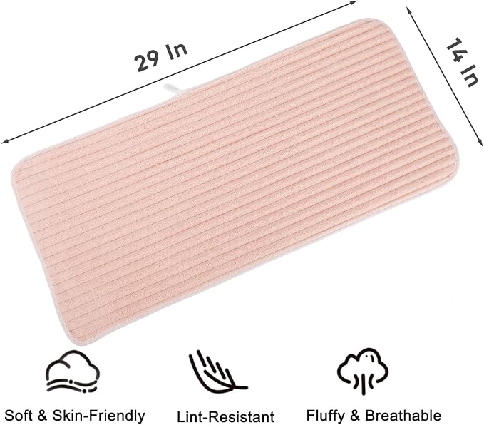 Luxury 3-Piece Quick-Dry Bath Towel Set – Ultra Soft Microfiber Towels | Hand - Image 6