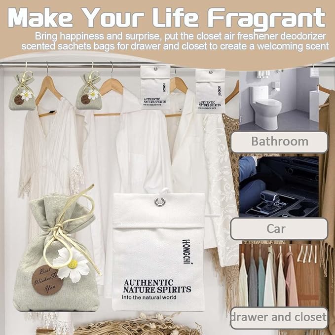 6-Pack Scented Sachets, Air Freshener Bags - Image 5
